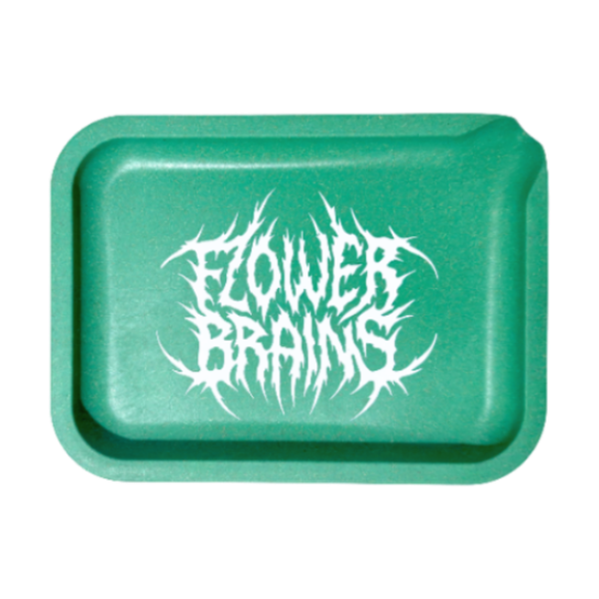 Flower Brains Flower Tray - Mint/White